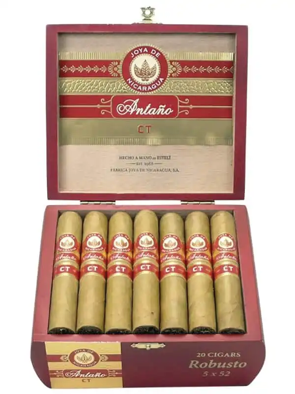Antano CT Robusto πούρο 127 χιλιοστά 52 χιλιοστά διάμετρος Νικαράγουα ρομπούστο μέσα στο κουτί τους