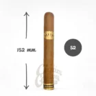 Sobremesa Brulee Toro πούρο 152 χιλιοστά 52 χιλιοστά διάμετρος Νικαράγουα