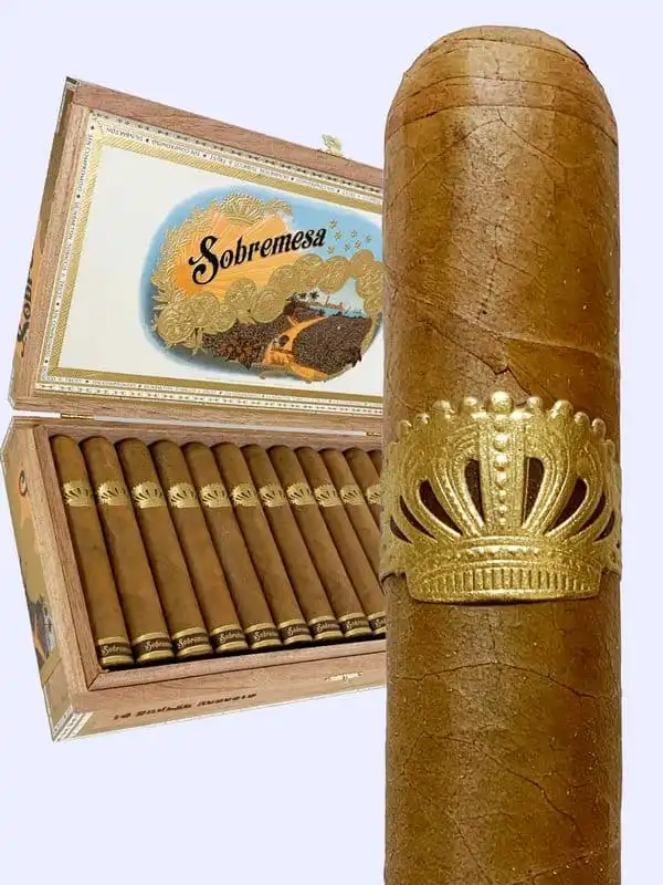 Sobremesa Brulee Toro πούρο 152 χιλιοστά 52 χιλιοστά διάμετρος Νικαράγουα μέσα στο κουτί τους