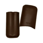 MARVEL - Καφέ Διπλή Δερμάτινη Θήκη Πούρων με Δαχτυλίδι 50 (128906)