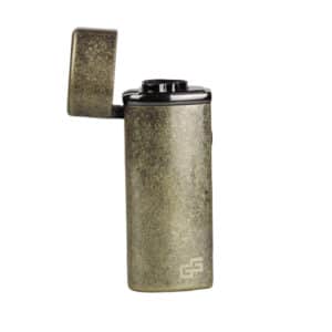 Triple Torch χρυσός Μεταλλικός Αναπτήρας με Punch και USB φόρτιση χρώμα χρυσό