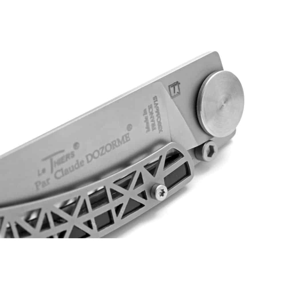 μαχαίρι μεταλλικό ασημένιο πτυσσόμενο