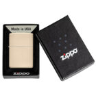 flat sand αναπτήρας μεταλλικός επαναγεμιζόμενος με το κουτί του