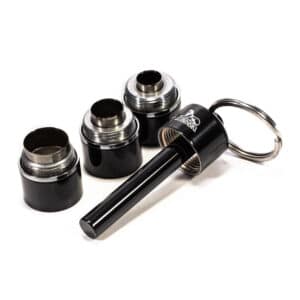 τριπλό cigar punch μαύρο χρώμα με κρίκο