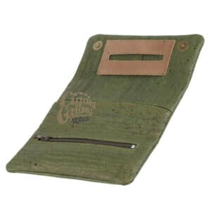 Καφέ Θήκη Καπνού Στριφτού από Φελλό πράσινο