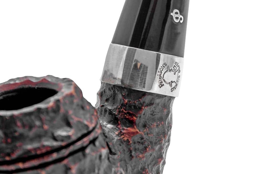 sherlock holmes rusticated ρουστίκ πίπα καπνού καφέ χρώμα