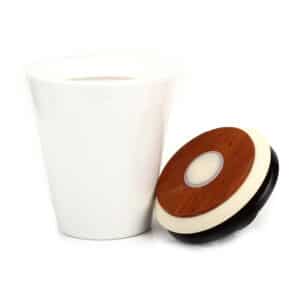 Κεραμικό Βάζο Καπνού Πίπας Γκρι ανοιχτό καπάκι