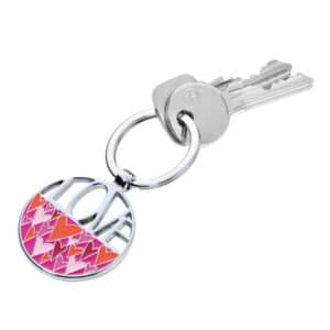 circle of love μπρελόκ μεταλλικό με κρίκο