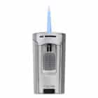 astral αναπτήρας πίπας jet μονής φλόγας ασημί χρώμα