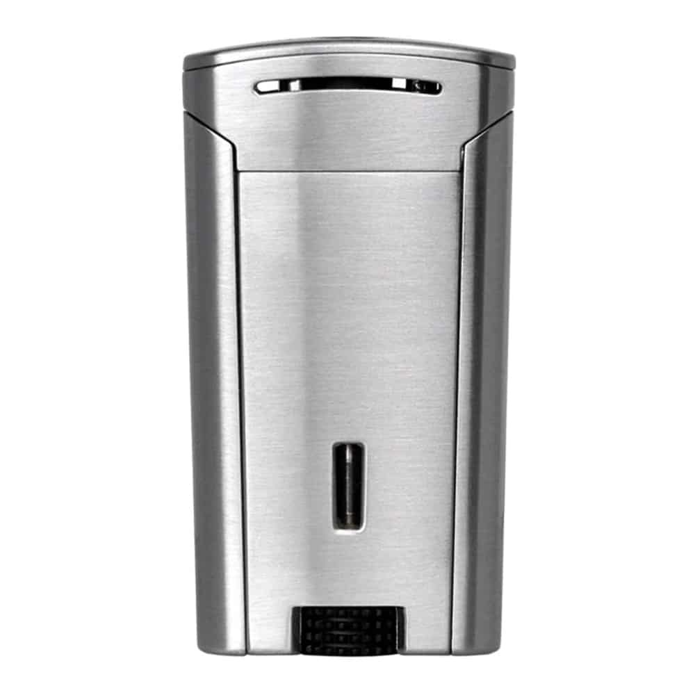 astral αναπτήρας πίπας jet μονής φλόγας ασημί χρώμα