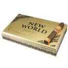 κουτί με πούρα χρυσό χρώμα κλειστό με ένα πούρο επάνω