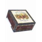 κουτί πούρων λευκό και κόκκινο