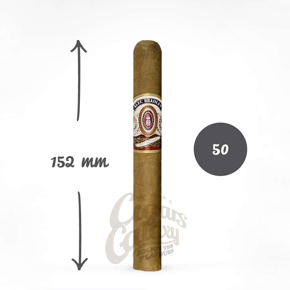 alec bradley connecticut toro πούρο πούρο με μήκος 152mm και δαχτυλίδι 50