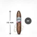 πούρο σχήματος perfecto με μήκος 115mm και δαχτυλίδι 60