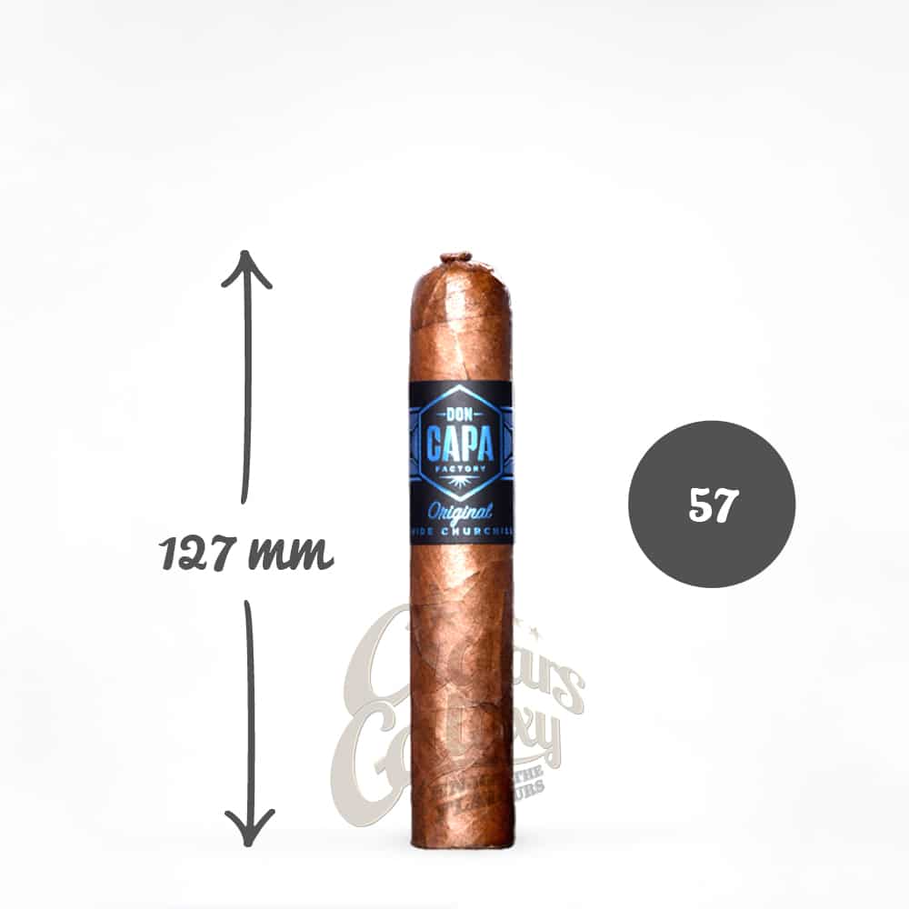 don_capa_original_wide_churchill_1 πούρο με μήκος 127mm και δαχτυλίδι 57