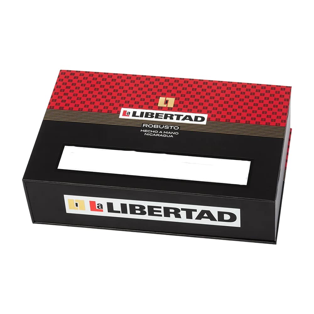 κουτί πούρων μαύρο κόκκινο