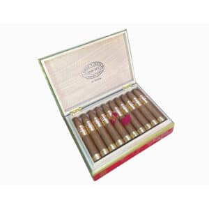 κουτί πούρων γεμάτο με πούρα