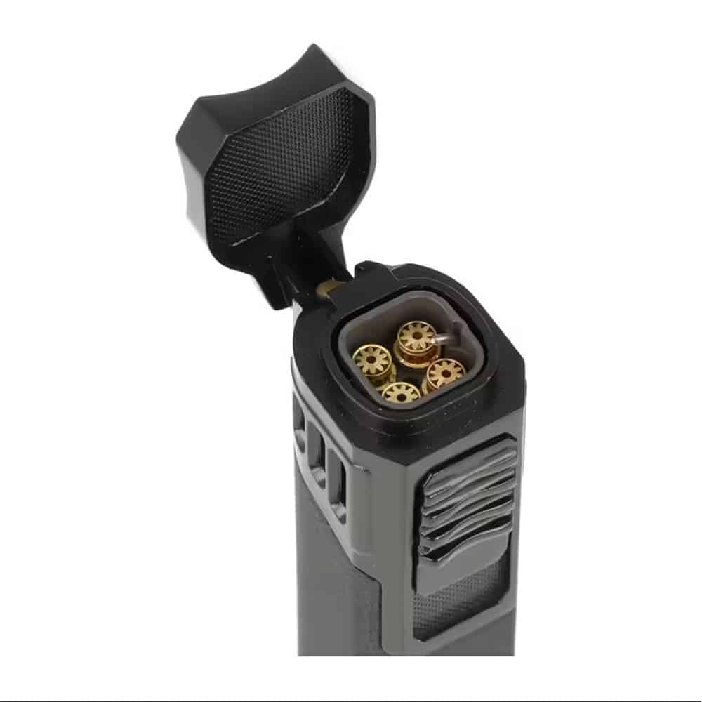 μαύρος αναπτήρας με 4 φλόγες jet