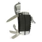 αναπτήρας Jet με πολυεργαλείο μαύρο-ασημί χρώμα