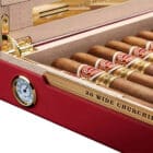 Wide Churchills Travel Humidor υγραντήρας πούρο