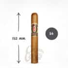 πούρο μήκους 152 mm και με δαχτυλίδι 54
