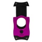 Κόφτης πούρων Πουροκόφτης ροζ μαύρο χρώμα γκιλοτίνα