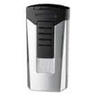 Double jet flame αναπτήρας τζετ γκρι chrome