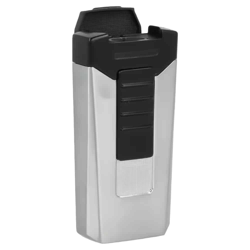 Double jet flame αναπτήρας τζετ γκρι chrome