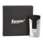 Double jet flame αναπτήρας τζετ γκρι chrome