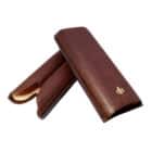 θήκη πούρου καφέ δερμάτινη