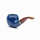 Azzuro πίπα καπνού λεία μπλε χρώμα επιστόμιο φίλντισι καφέ