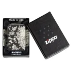 zippo αναπτήρας skull anchor