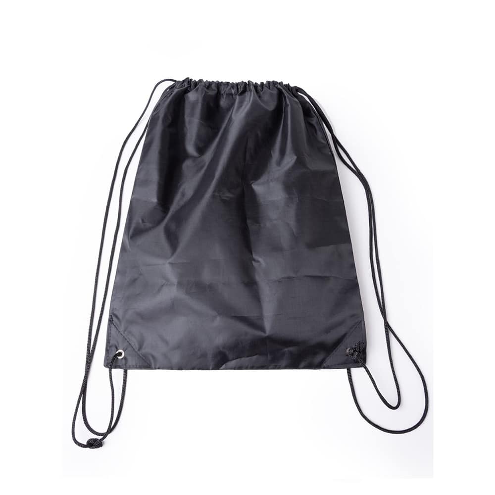 Bulldog σακίδιο πλάτης με σκοινί πολυεστέρας διακόσμηση σχέδια μαύρο χρώμα