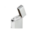 Αναπτήρας eurojet flint γυαλιστερός ασημί ανοιχτός