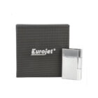 Αναπτήρας eurojet flint γυαλιστερός ασημί κουτί