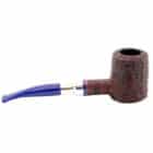 Πίπα στριφτού καπνού Savinelli rustic ξύλινη καφέ-μπλε