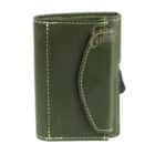 C-Secure δερμάτινο πορτοφόλι olive green πράσινο χρώμα με προστασία