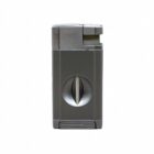 Wijnet διπλός αντιανεμικός αναπτήρας jet μαύρος με κόφτη πούρων