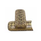 Πουροθήκη για 2 Πούρα σε Μπεζ Χρώμα (4022) θήκη πούρων διακόσμηση δέρματος φολίδες φιδιού