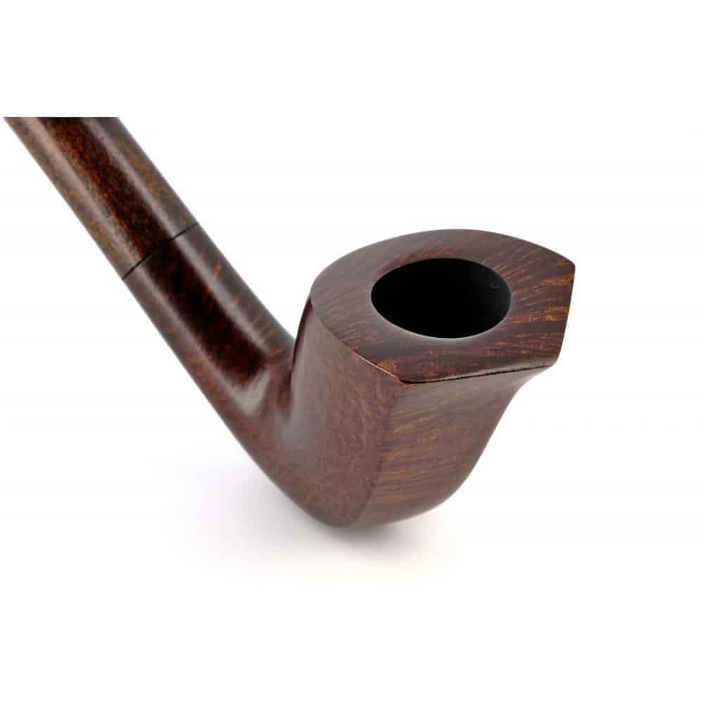 Auenland Sungard Churchwarden Λεία Πίπα Καπνού ξύλινη καφέ χρώμα μακρύ επιστόμιο