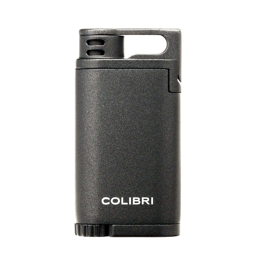 colibri_belmont_black_1 Belmont Αναπτήρας Jet Metallic Black αντιανεμικός