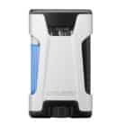 Rebel double jet flame chrome Αναπτήρας χρώμα chrome αντιανεμικός βουτανίου επαναγεμιζόμενος