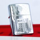 Barbour Street Building 50th Anniversary Αναπτήρας μεταλλικός ασημένιος γυαλιστερός