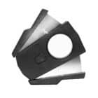 Πουροκόφτης Γκιλοτίνα, μεταλλικός, μαύρο χρώμα