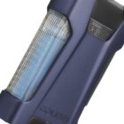 Αναπτήρας Rebel Double-jet Flame Navy, μπλε, αντιανεμικός, επαναγεμιζόμενος, βουτανίου, μεταλλικός