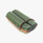 Δερμάτινη Θήκη για 2 Πούρα σε Πράσινο Χρώμα Δαχτυλίδι 60