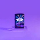 Black Light Eye Design Αναπτήρας με πολύχρωμο σχέδιο μάτι και σύννεφα σε χρώμα μπλε πράσινο κίτρινο μωβ πορτοκαλί