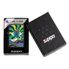 Black Light Eye Design Αναπτήρας με πολύχρωμο σχέδιο μάτι και σύννεφα σε χρώμα μπλε πράσινο κίτρινο μωβ πορτοκαλί