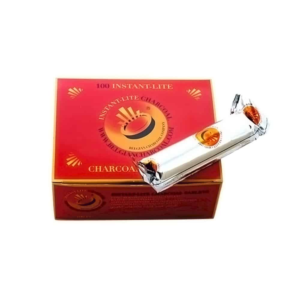 Instant-Lite INSTANT LITE - Ταμπλέτες Κάρβουνου 33mm, σε κόκκινο κουτί