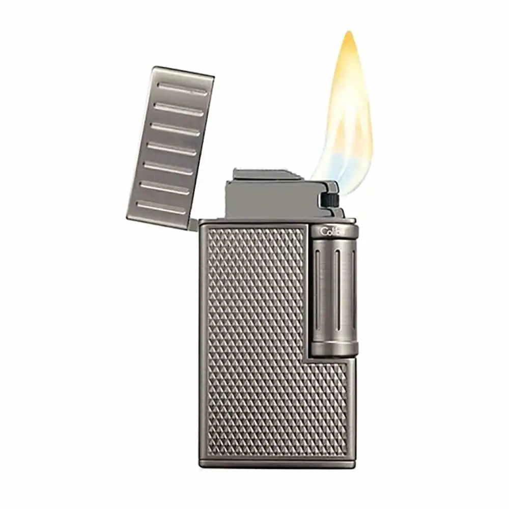 COLIBRI - Julius Αναπτήρας Διπλής Φλόγας Gunmetal (LI221C)